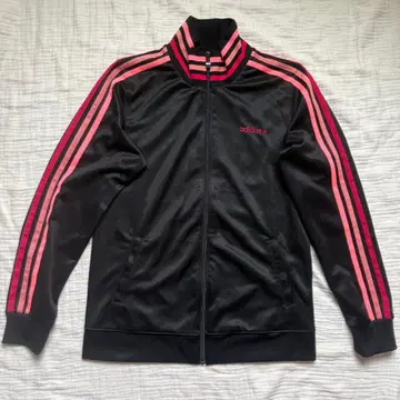 새상품급 adidas 트랙 자켓 핑크 아노짱 완판템 Y2K 저지