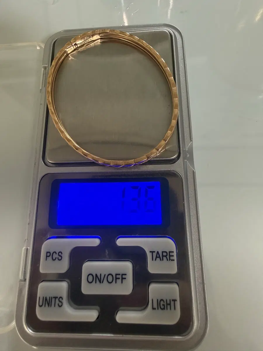18k 팔찌 16~16.5 cm
