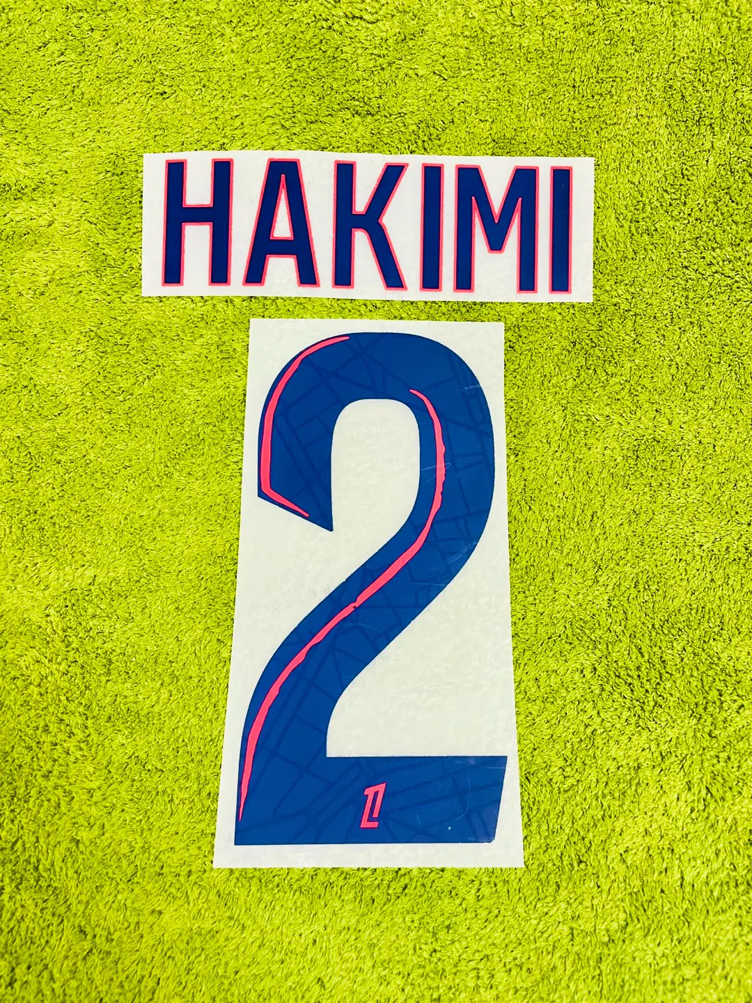 24-25 파리생제르맹 어웨이 하키미 리그 마킹 유니폼 네임셋 PSG