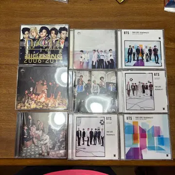 BTS BIGBANG CD 앨범 묶음 판매