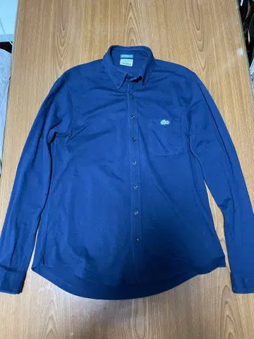 LACOSTE EXCLUSIVE EDITION 긴팔 셔츠 네이비