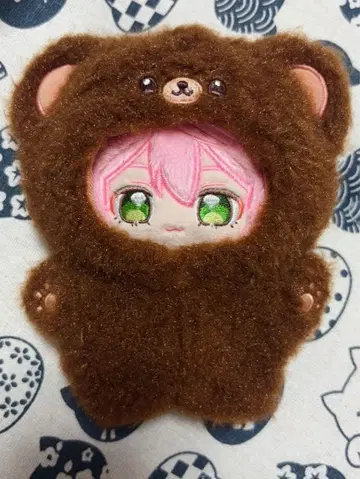 10cm~15cm 인형옷 곰 인형옷 브라운 SD 인형 대응