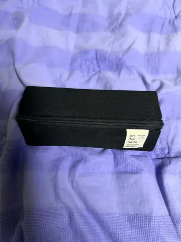 온더테이블 필통 블랙 파우치