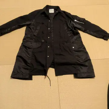 sacai 모즈 코트 SCM-035 블랙 사이즈 1