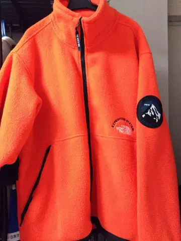 THE NORTH FACE 플리스 자켓 오렌지
