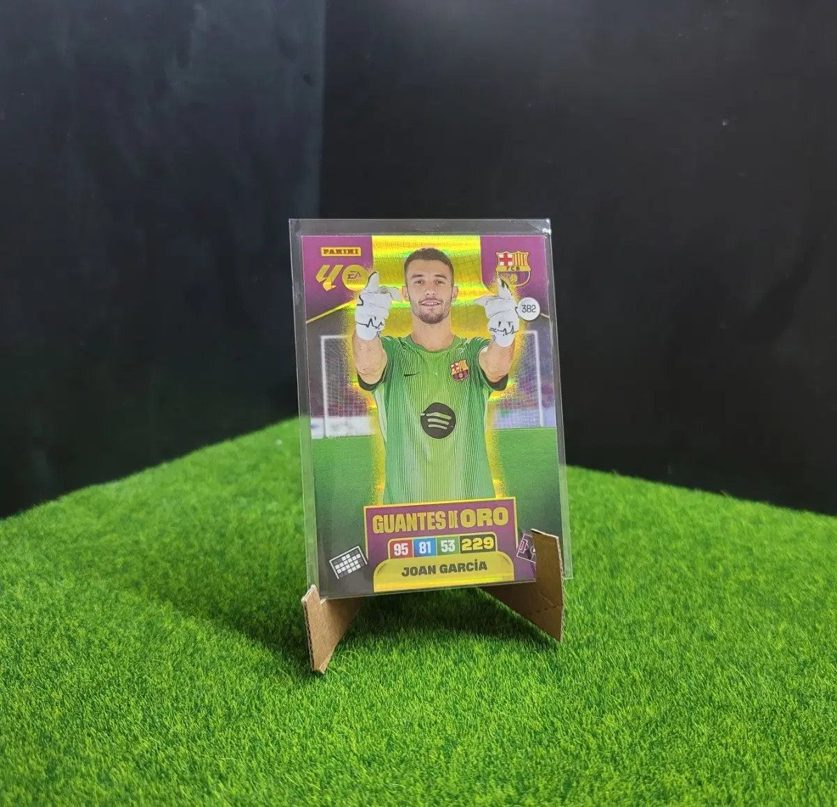 파니니 축구카드 조안 가르시아 골든 글러브 카드!