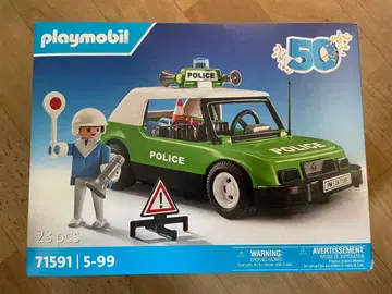 새상품! Playmobil 71591 50주년 기념 폴리스카 세트