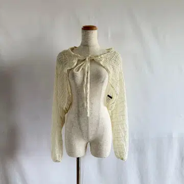 Heather 헤더 볼레로 가디건 레이스 시어 F