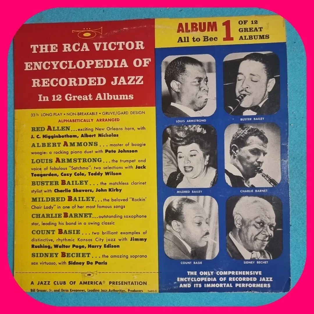 RCA 빅터 재즈 10인치 LP EX+/NM