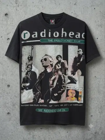[USA제] Radiohead THE PABLO HONEY TOUR 밴드