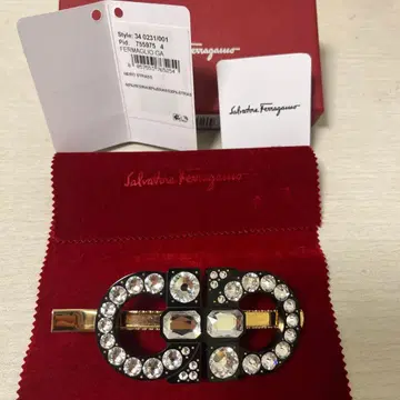 Salvatore Ferragamo 헤어 클립 머리핀