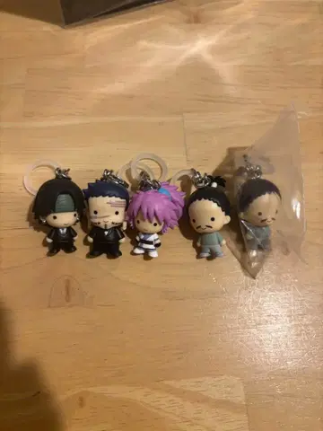 HUNTER x HUNTER 미니 피규어 키링 5종 세트 환영여단