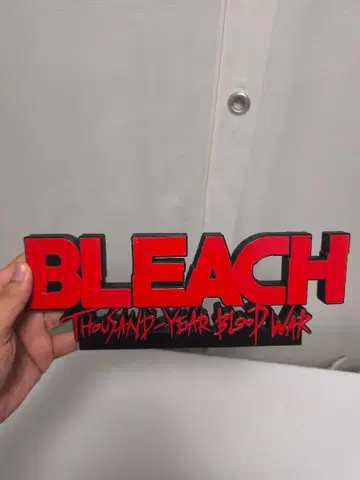 BLEACH 블리치 로고 벽 장식 선반 장식