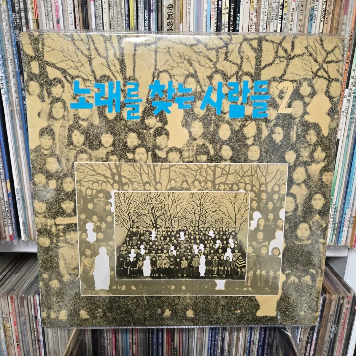 노래를 찾는 사람들 lp판 광야에서.솔아솔아 푸른솔아.사계