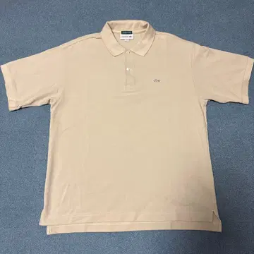 LACOSTE 피케 셔츠 베이지