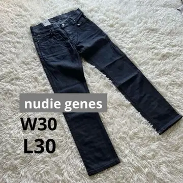 [새상품] 누디진 씬핀 블랙 W30 L30