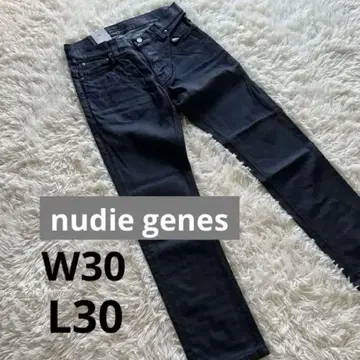 [새상품] 누디진 씬핀 블랙 W30 L30