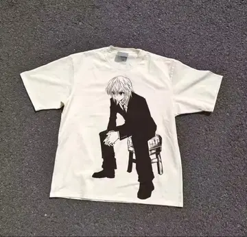 HUNTER x HUNTER 크라피카 T셔츠 화이트
