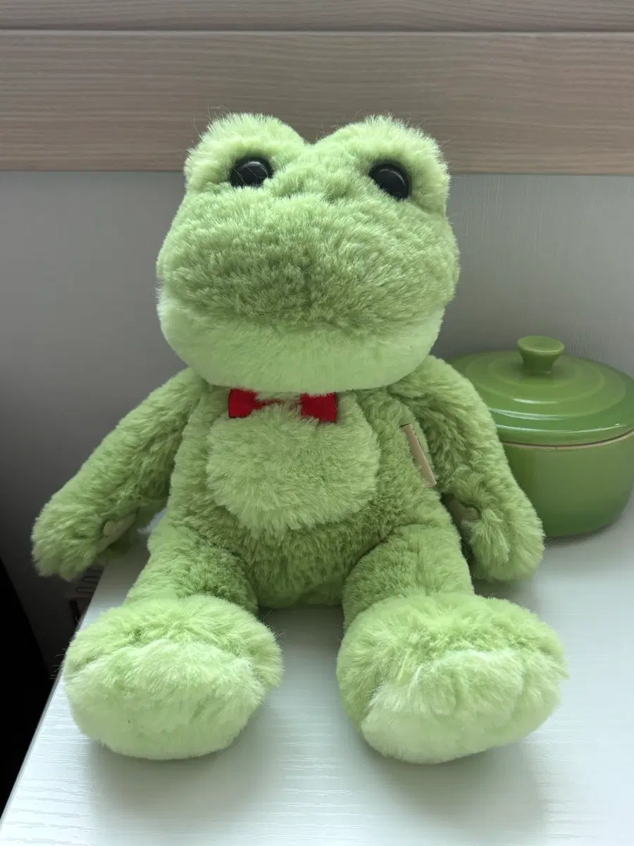 빈티지 개구리 인형