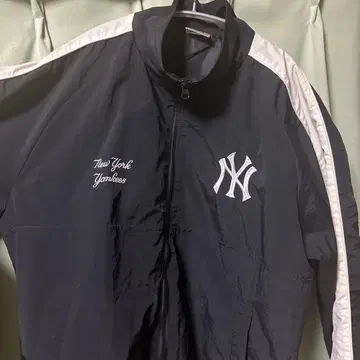 MLB 양키스 나일론 블루종