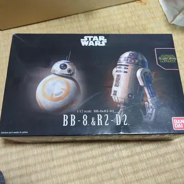 BANDAI STAR WARS 1/12 BB-8 & R2-D2 프라모델