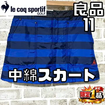 [ 선착순 ] 르꼬끄골프 여성용 충전솜 스커트 사이즈 11 보더