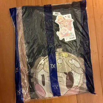 SPAO 트리컬 T셔츠 블랙 XL 버터 TRICKCAL