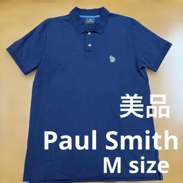 새상품급 PS Paul Smith 피케 셔츠 네이비 M 사이즈 폴스미스
