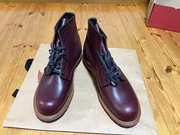 RED WING 워크 부츠 다크 체리