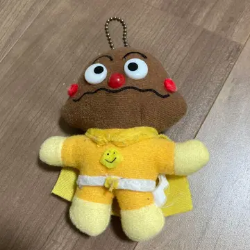 호빵맨 카레빵맨 봉제 인형 마스코트 키링