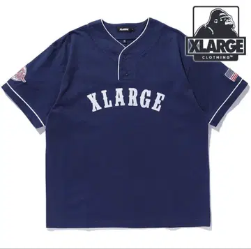엑스라지 XLARGE 베이스볼 숏 슬리브 T셔츠 XL