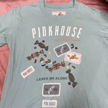 PINK HOUSE 캔디 프린트 반팔 T셔츠