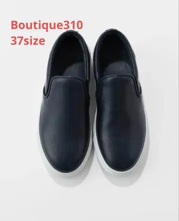 Boutique310 이상적인 네이비 슬립온 37