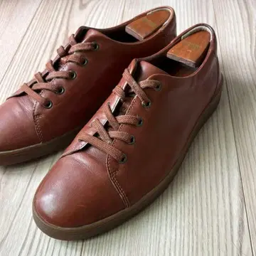 Clarks 로우컷 스니커즈 가죽 브라운 클락스 14885