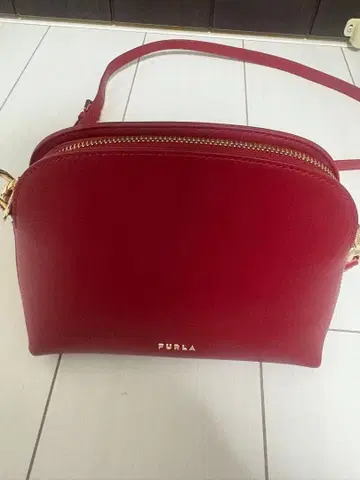 FURLA 숄더백 레드