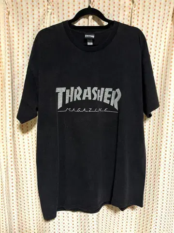 [ 익명 배송 ] THRASHER 트레셔 T셔츠 블랙