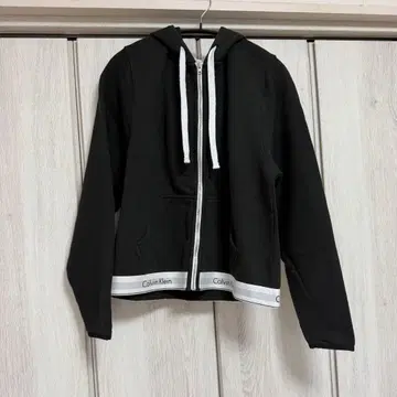 Calvin Klein 집업 후드티 블랙 L 사이즈
