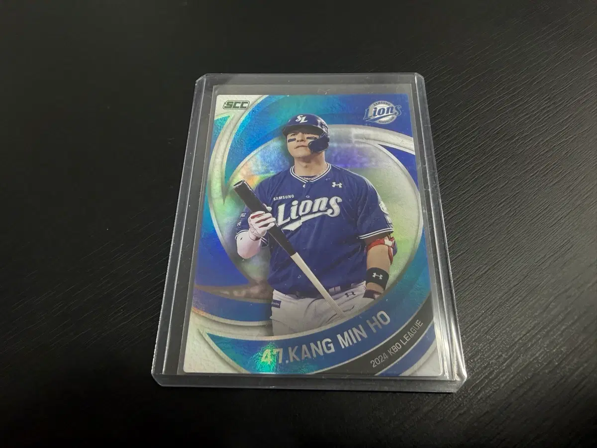 2024 SCC KBO 프로야구 홀로 카드 삼성라이온즈 강민호