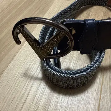 Callaway 벨트 메쉬 큐빅 V로고