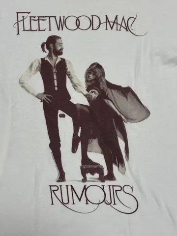 Fleetwood Mac Rumours 밴드T셔츠 플리트우드 맥