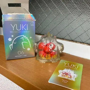 POP MART YUKI 재패니즈 스타일 달마 피규어