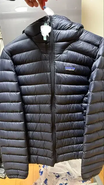 Patagonia 다운 스웨터 블랙 S 클리닝 완료