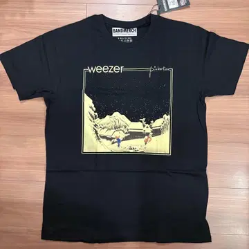 [ 새상품급 새상품 ] Weezer Pinkerton 셔츠 블랙