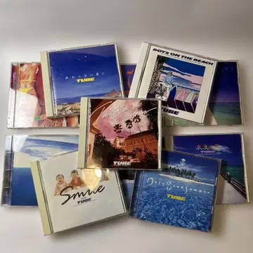 TUBE CD 앨범 11장 묶음 판매 세트 튜브 J-POP