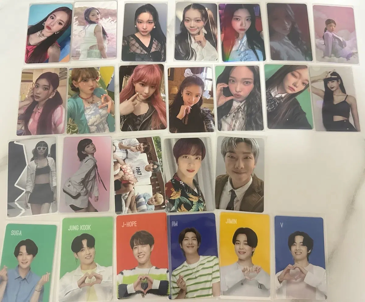 방탄소년단 클라씨 케플러 빌리 르세라핌 포카 팔아요