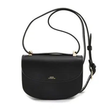 A.P.C. 숄더 미니백 블랙