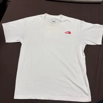 THE NORTH FACE 반다나 패턴 티셔츠 화이트 M