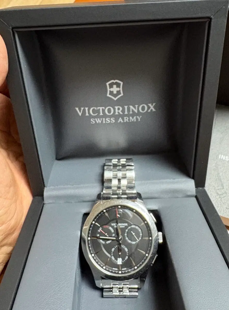 빅토리녹스(Victorinox)크로노그래프 남성 시계 풀세트