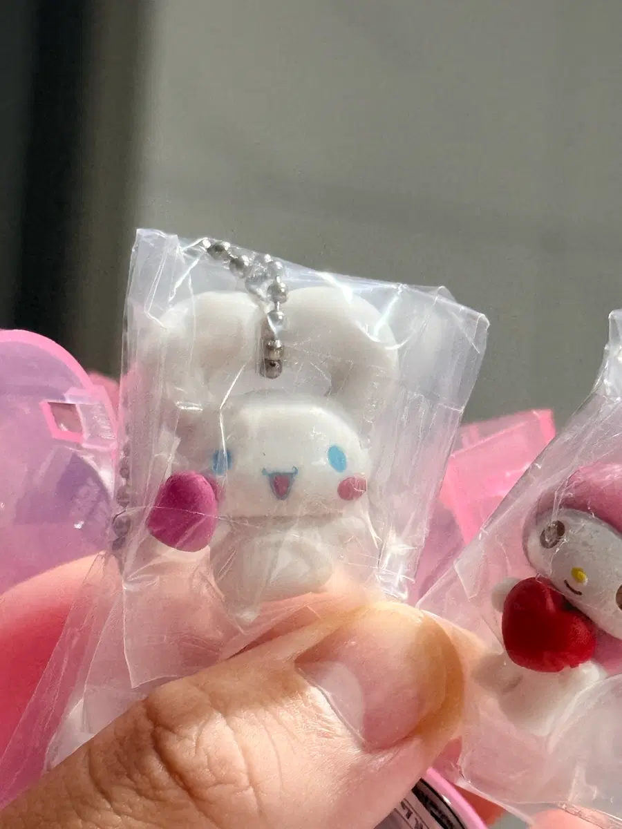 산리오 시나모롤 키링 가챠