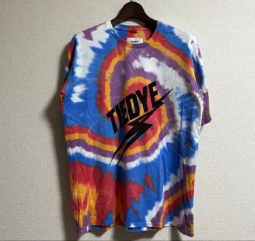 doublet SPANGLE EMBROIDERY TIE DYE 셔츠